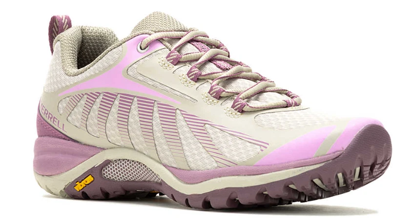 Merrell Sirena Edge 3 Fondente Argento Escursionista Formatori Scarpe Donna US - Immagine 2 di 4