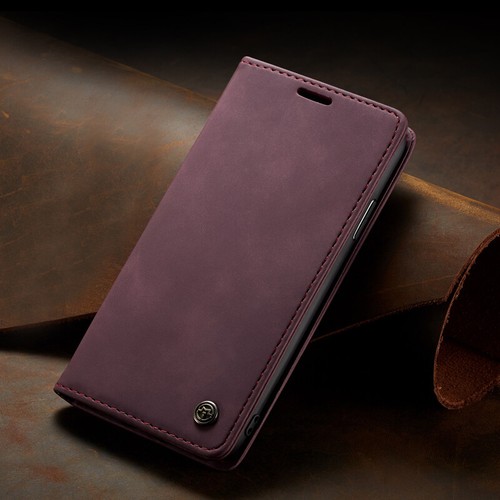 Magnetic Wallet Case Leather Flip Cover for iPhone 16e/15/14/13/12/11 XR XS SE 8 - Picture 23 of 25