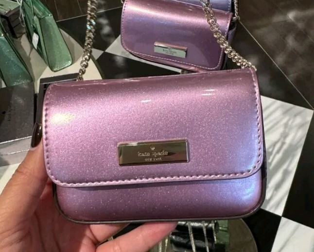 NWT Kate Spade KJ017 Kenzie Card Case Crossbody In Quartz Pink | eBay