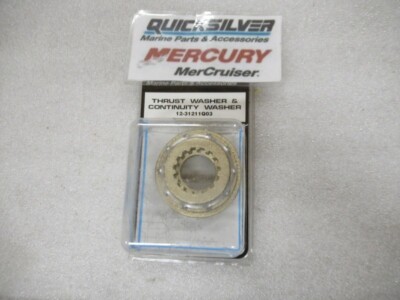P2A Mercury Quicksilver 12-31211Q03 Thrust Washer OEM New Factory Boat Parts