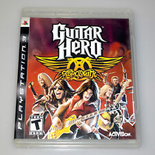 Guitar Hero: Aerosmith (Sony PlayStation 3, 2008) PS3 CIB FREE SHIPPING