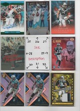 Carolina Panthers LOADED U-PICK Serial #'d JERSEY AUTO Rookie McCAFFREY NEWTON