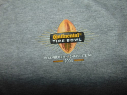 Continental Tire Bowl Virginia Cavaliers VS Pitt Panthers Football Bowl XL 2003 - Picture 4 of 5