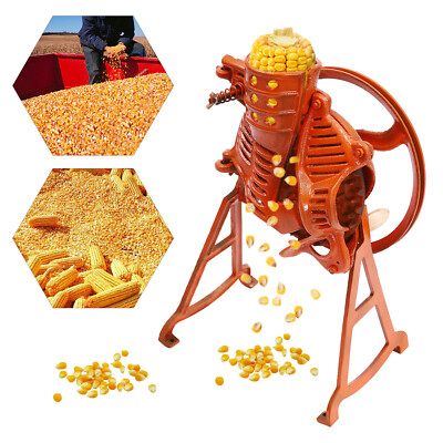 2-In-1 Corn Thresher Hand Corn Cob Sheller Corn Kernels Thresher Machine 10cm