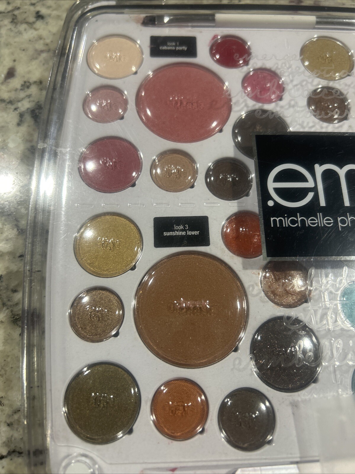 .em Michelle Phan HUGE Eye Cheek & Color Palette NEW Falak Tayyeb