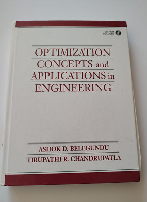 Optimization Concepts and Applications in Engineering 1999 with CD-ROM