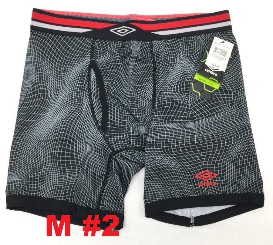 Umbro Performance Boxer Briefs M Black Variety Comfort Control FREE