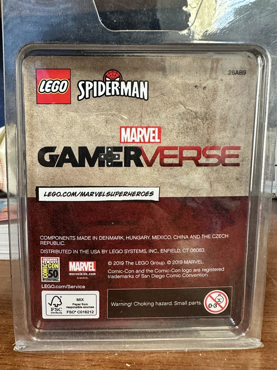 SPIDERMAN PS4 Game Custom Printed on Lego Minifigure Marvel 