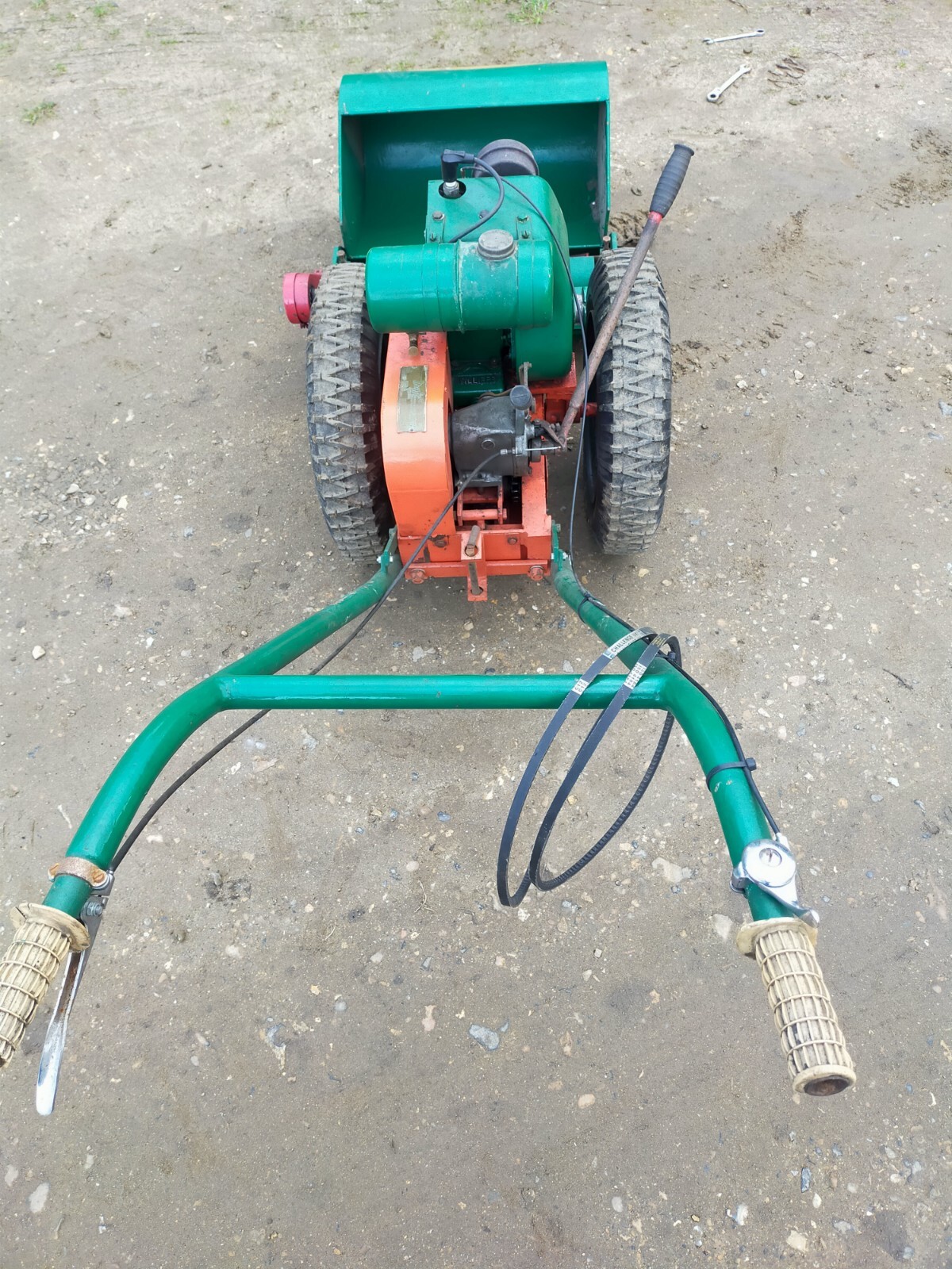 Mayfield Mk10 Garden Tractor Cylinder Mower Attachment eBay