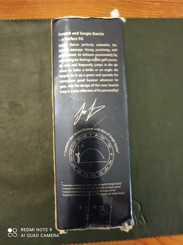 SWATCH IRONY CHRONO SERGIO GARCIA ALLUMINIO cinturino alluminio - Foto 6 di 9