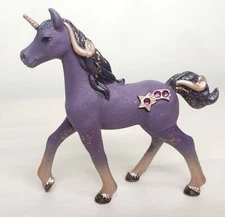 Schleich Purple Rhinestone Glitter Baby Unicorn Figure
