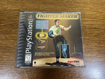 FIGHTER MAKER Sony Playstation 1, 1999 PS1 With Case, No Poster