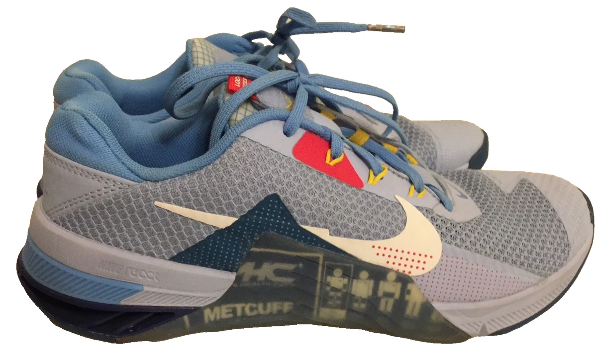 Nike Metcon 7AMP light marine blue training shoes M7/W9 running zoom react Hyper Nike Metcon 7 AMP Light Marine for Sale | Authenticity  main image 3