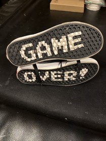 Vans Nintendo Controller NES High Top Black Game Over Sneakers M 4.5 W 6