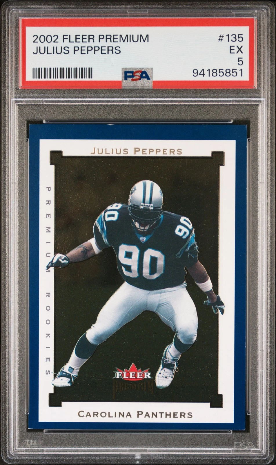 Julius Peppers Fleer Premium #135 Base