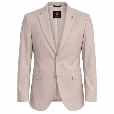 CG Club of Gents Herren Anzug Sakko Calvin Slim Fit beige 61.236J1 225972 21 # - Bild 1 von 4