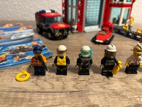 LEGO&reg; City Fire Station with Starter Set / Set 60106 60215 | Used