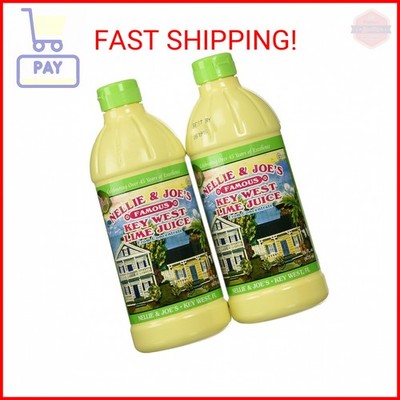 Nellie & Joes Juice Key West Lime, 2 Pack (16 ounces)