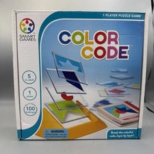 Smart Games - Color Code, Puzzle Game with 100 Challenges, 5+ Years One Player