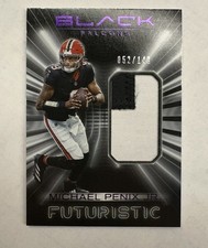 2025 Panini Black Futuristic Michael Penix JR /149 2 Color Patch