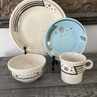 Fiesta FTCCO 5th Anniversary Constellation 4 Piece Place Setting Linen and Sky
