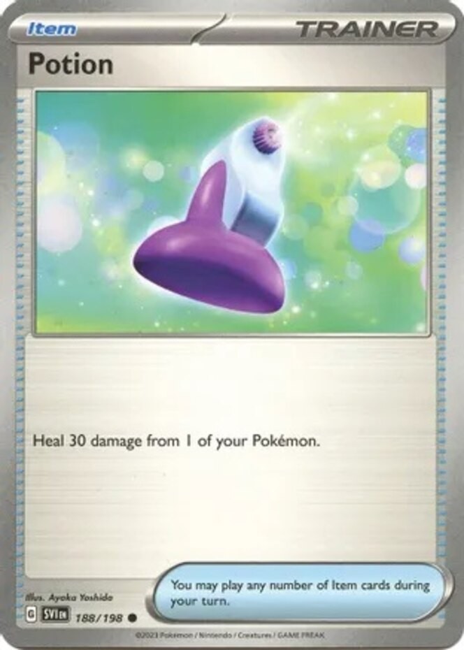 Potion - 188/198 - Common (Near Mint) Scarlet & Violet - Base Set - Trainer - It