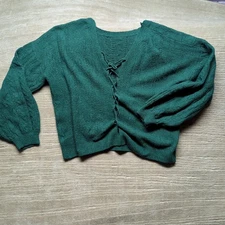 So Good For Life Women's Sweater Green XL