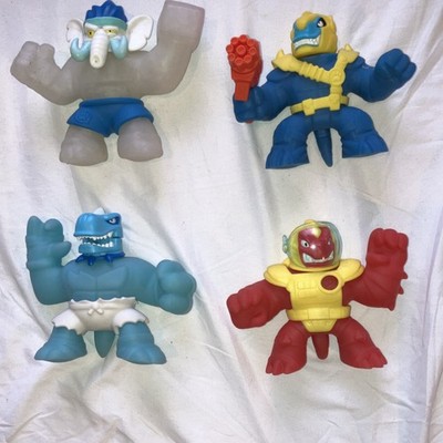 Heroes of Goo Jit Zu Action Figure Collection Elephant Shark Robot Monster