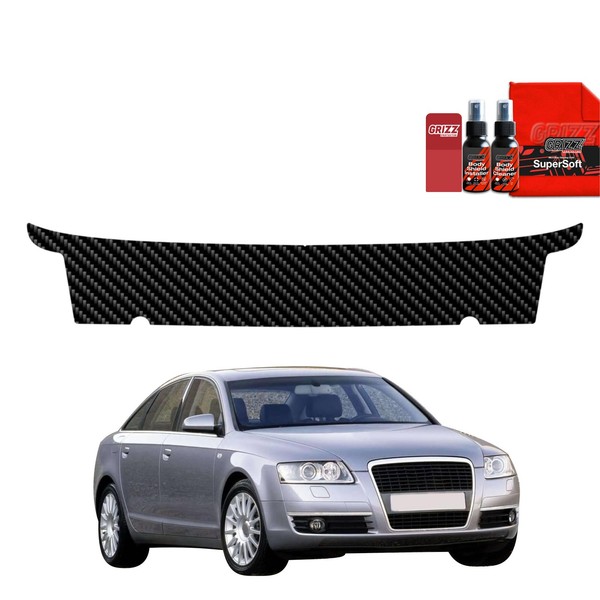 Grizzglass Bodyshield Carbon-Ladekantenschutzfolie FüR Audi A6 C6 Sedan 4D (2004-image