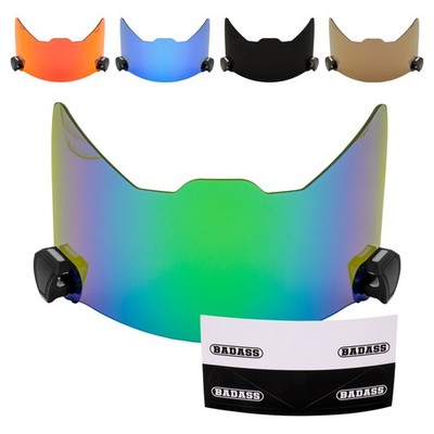 BADASS Agent Zero Football Visor, Eyeshield, Visier  irisierend
