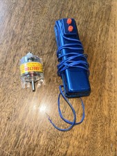 Vintage A.C. Gilbert Erector Motor + Blue Bat...