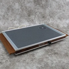 VTG Cornwall Electro Server Glass Electric Warming Tray MCM Carafe Circle USA