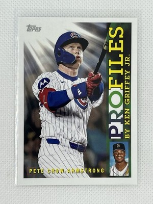 2026 Topps Series 1 - #TP-13 Pete Crow-Armstrong - Profiles - Chicago Cubs