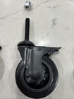 4x 4 inch Locking Swivel castor wheels 100x27 — photo 4