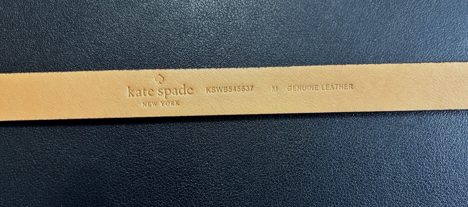 NWT Kate Spade NY Women Leopard Print Genuine Leather Slim Belt w/ Bow Accent, M thumbnail 14