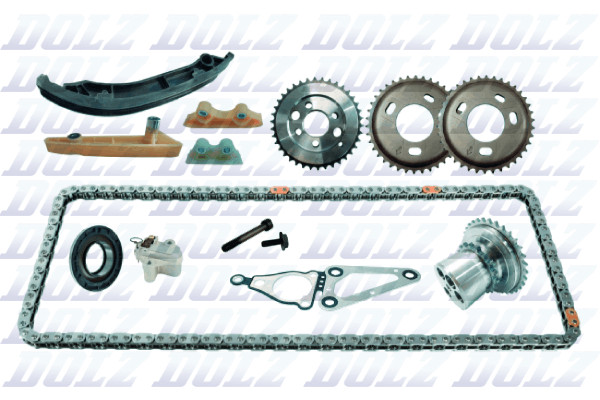 Dolz Steuerkettensatz FüR Ford Ranger 2.2 Tdci 4X4 Transit Kasten Land Rover-image