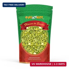 We Got Nuts Pumpkin Seeds Healthy Snacks 5Lbs (80oz) Bag | Raw Pepitas No Preser 10.92 per gallon