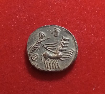 Divus Constantine I. The Great, Died 337 AD. AE Follis Antioch Hand of God Above