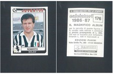 1986-87 Panini Footballers Figure No.176 Soldier (Juventus) New From Bag ▓