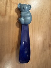 Plastic Nico Shoehorn, Bear with Magnet, Made in Germany, 9" Long