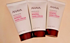 Image of Ahava Dead Sea Mineral Hand Cream 120ml (3 x 40ml) Hydrating Hand Care