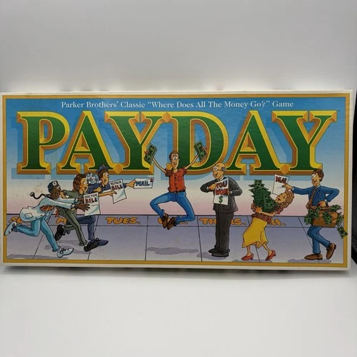 VINTAGE Payday Board Game COMPLETE Parker Brothers 1994 Family Kids Children's