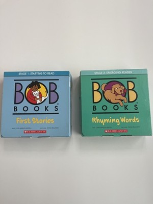 Bob Books 2 Complete Sets: First Stories, Rhyming Words