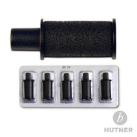 5 Meto Ecom 2 Farbrollen Tuscherollen Preisauszeichner