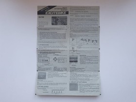 Juego Nintendo NES - Excitebike - Versi&oacute;n Europea - EMBALAJE ORIGINAL con instrucciones