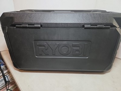 Used Empty RYOBI Hard Case Assembly For RY40HPCW0140 18'' Volt Chainsaw CASE ONLY