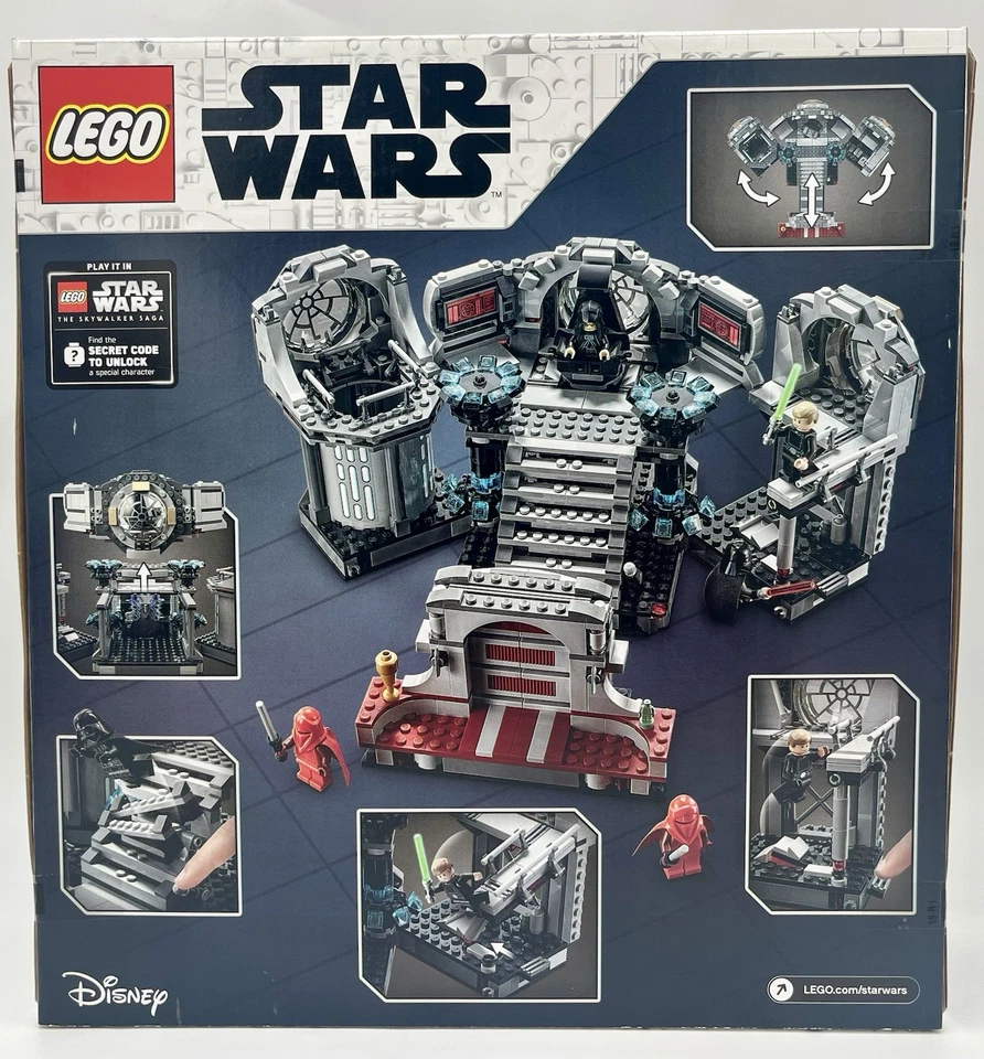Star Wars LEGO - Death Star Final Duel & Imperial TIE Fighter - Imperfect Boxes - Image 3 of 4