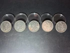 5 U.S Morgan Silver Dollars 90% Beautiful High Grade Coins
