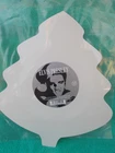 ELVIS PRESLEY SANTA BRING MY BABY BAC  WHITE CHRISTMAS TREE SHAPED 33 SINGLE NEW