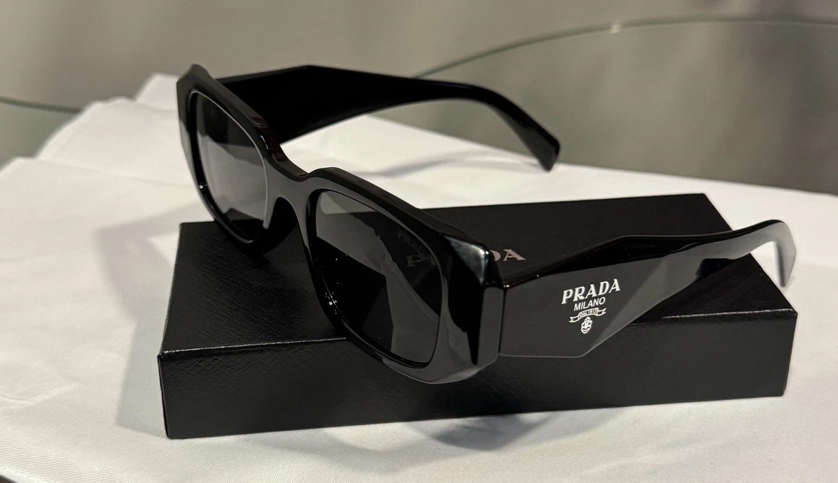 PRADA Black Black Sunglasses for Women for sale | eBay